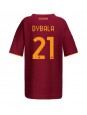 AS Roma Paulo Dybala #21 Hjemmedrakt Dame 2025-26 Korte ermer AS Roma Paulo Dybala #21 Hjemmedrakt Dame 2025-26 Korte ermer